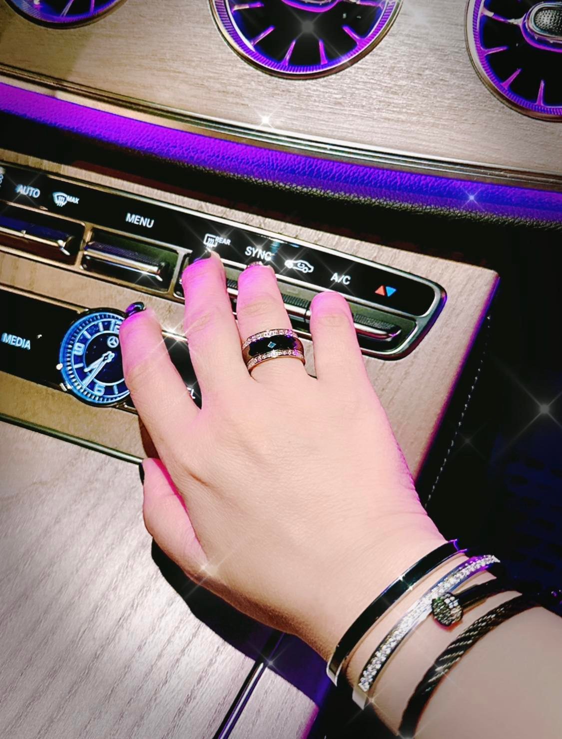 RG500B B.Tiff Polygon Stacking Ring