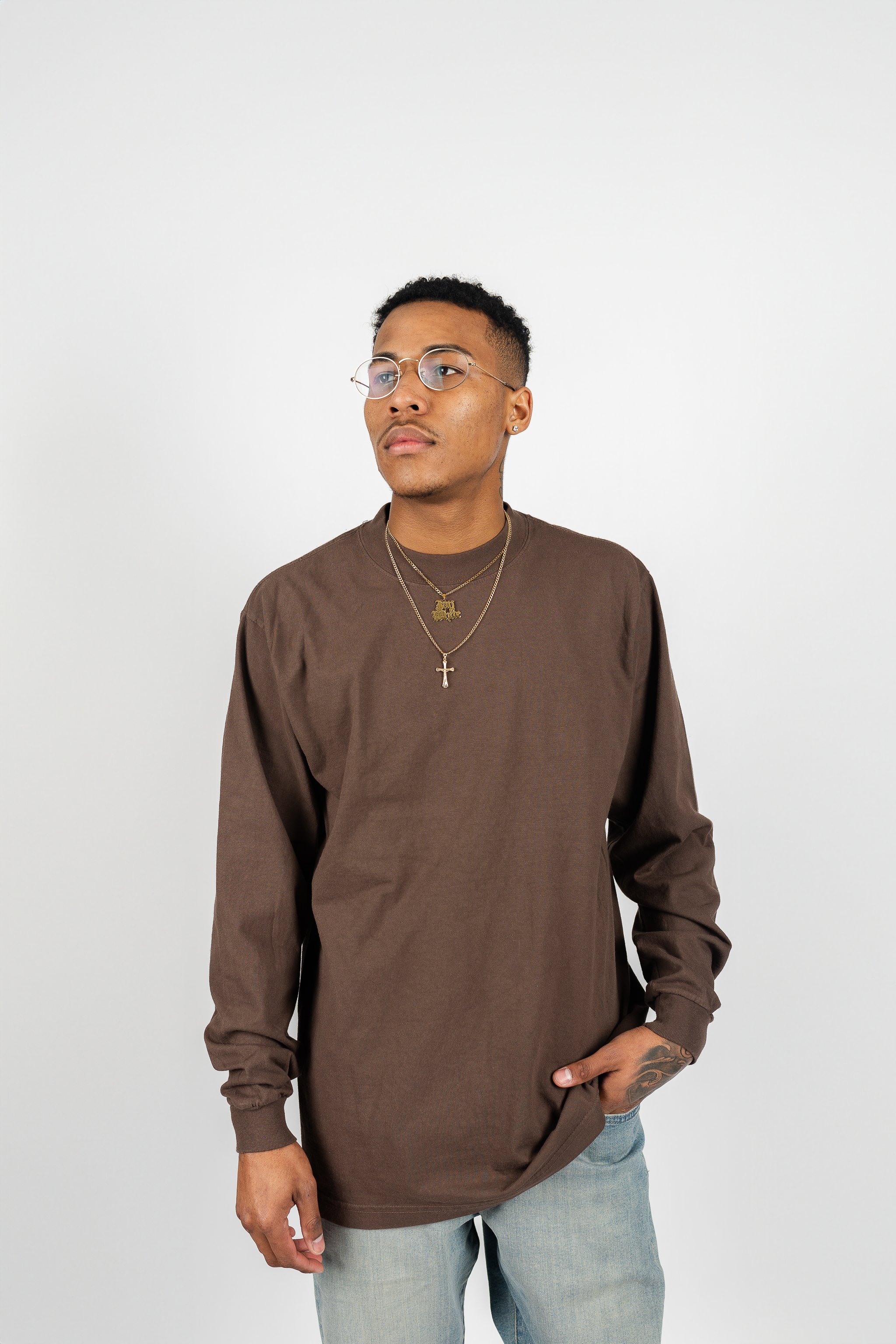 Long Sleeve Garment Dye Max Heavyweight Shirt