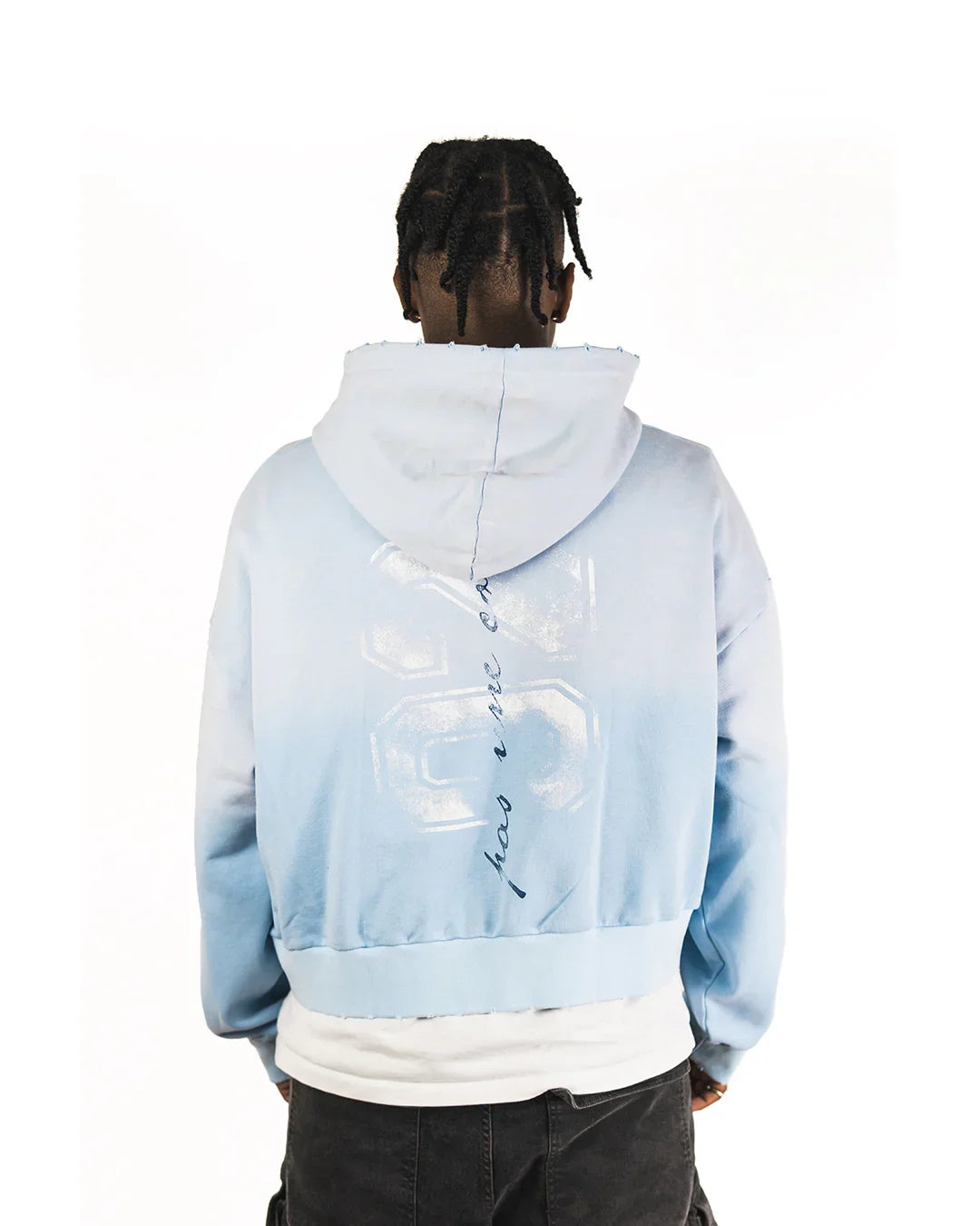 "SKYFALL BLUE" BOXY OVERSIZED ZIP UP JACKET