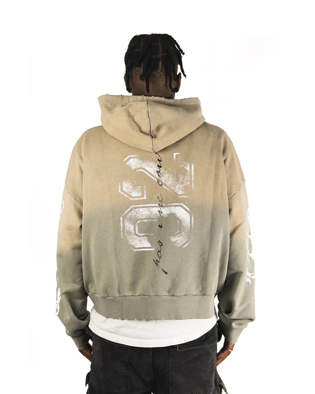 "SANDSTORM GREY" BOXY OVERSIZED ZIP UP JACKET
