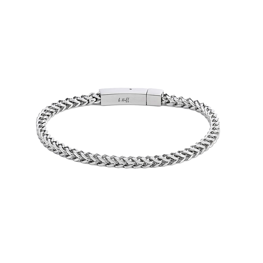 BG140W B.Tiff Franco Link Bracelet