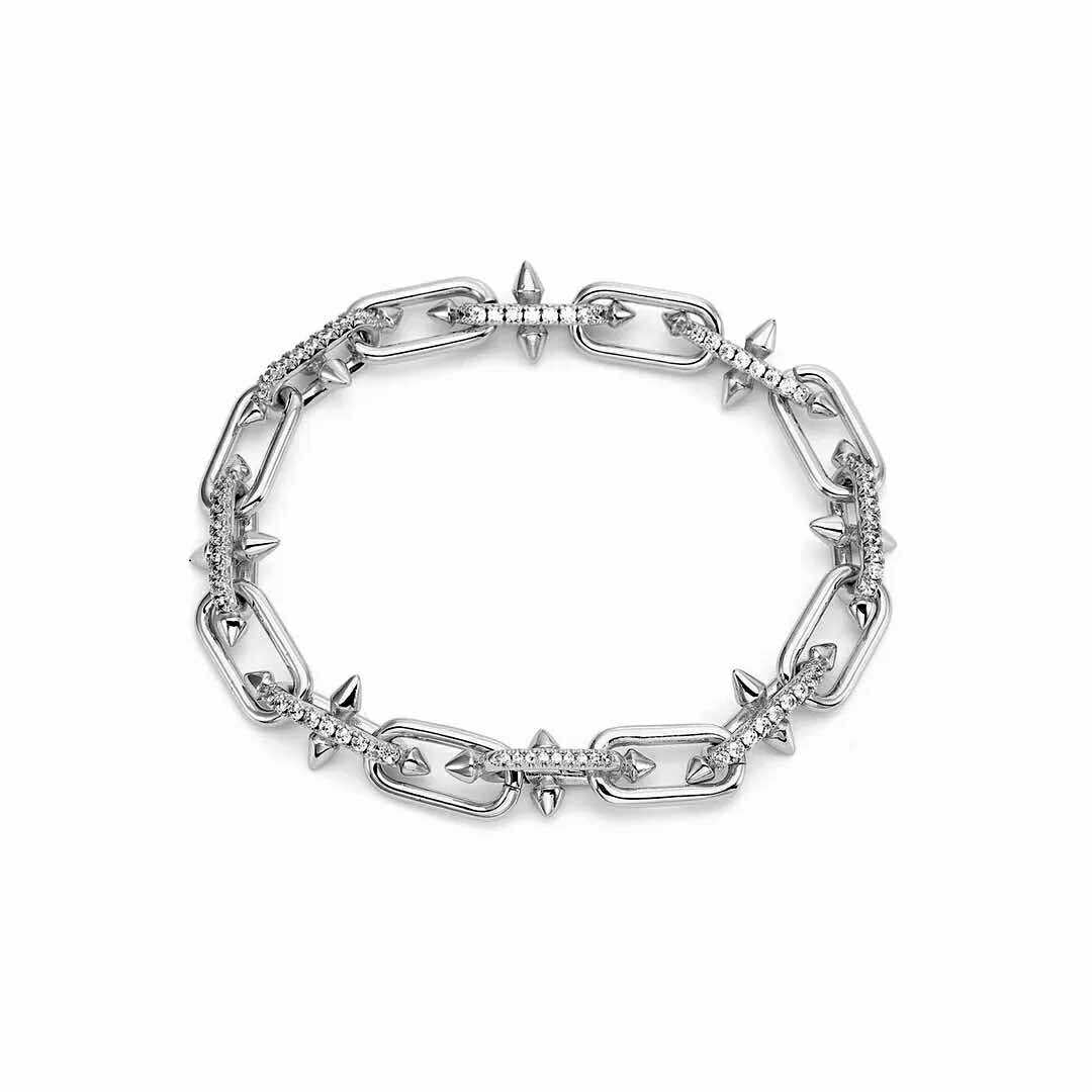 BG515W B.Tiff Talon Chain Bracelet