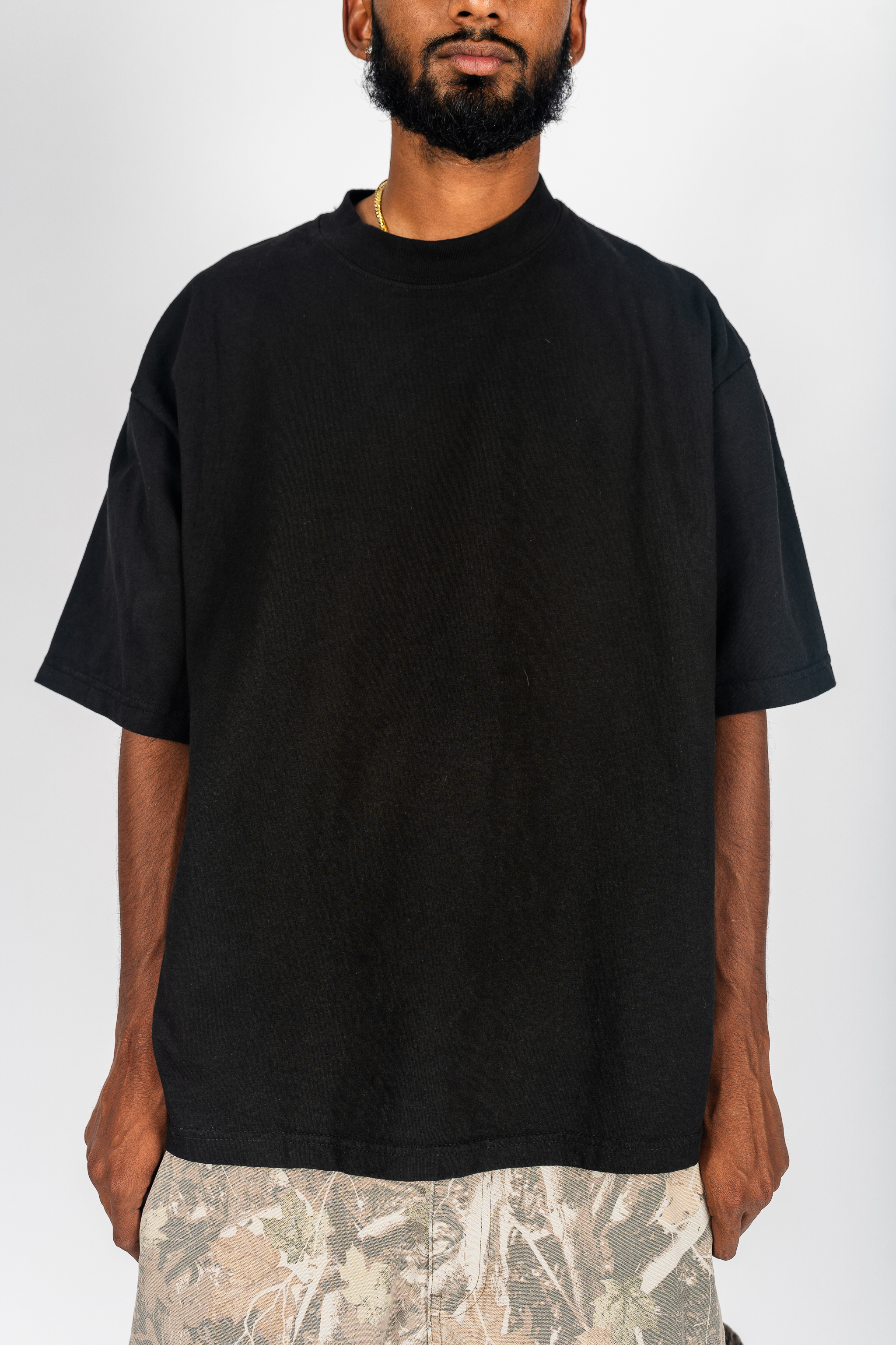 Garment Dye Drop Shoulder Shirt