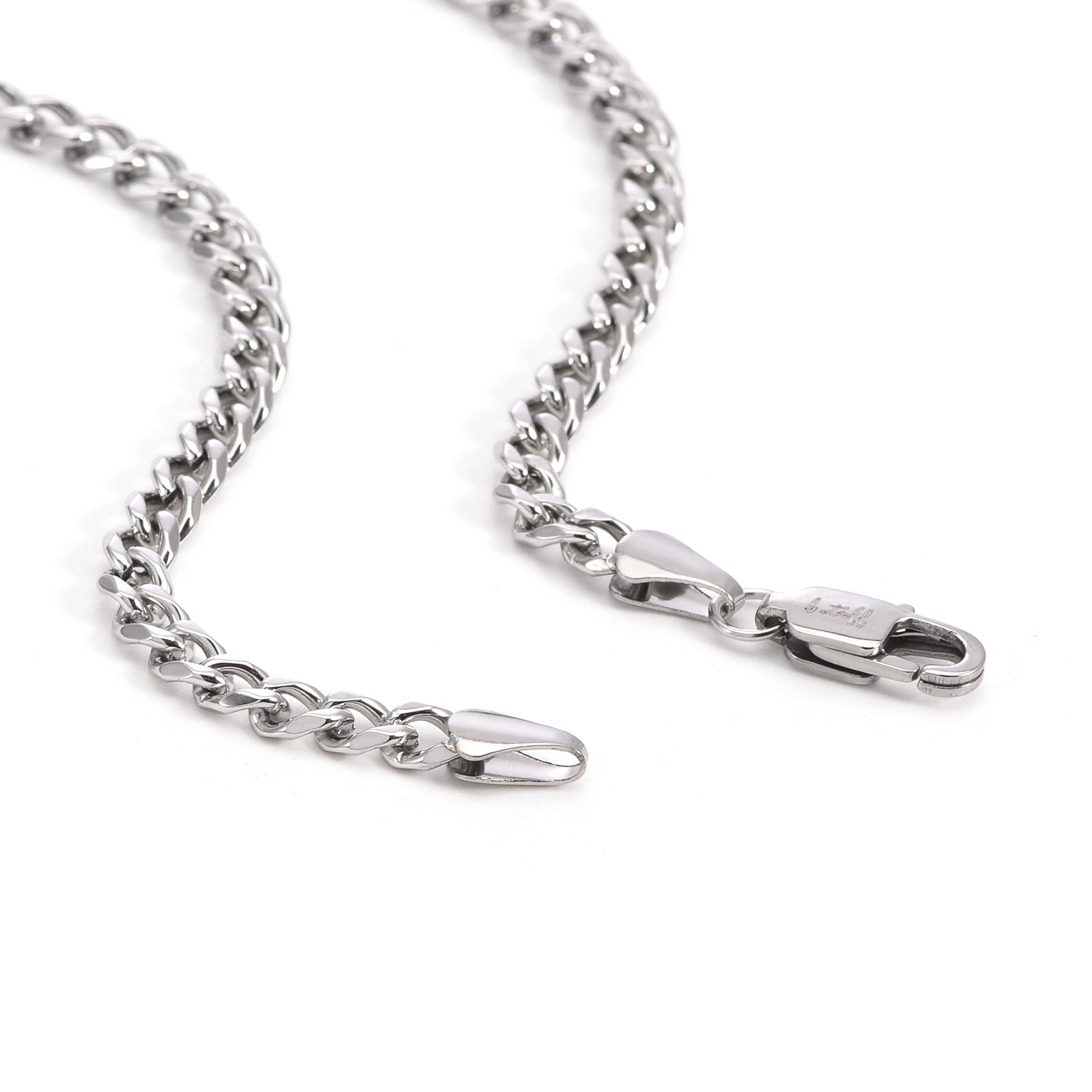 C014W B.Tiff 4mm Curb Link Chain Necklace