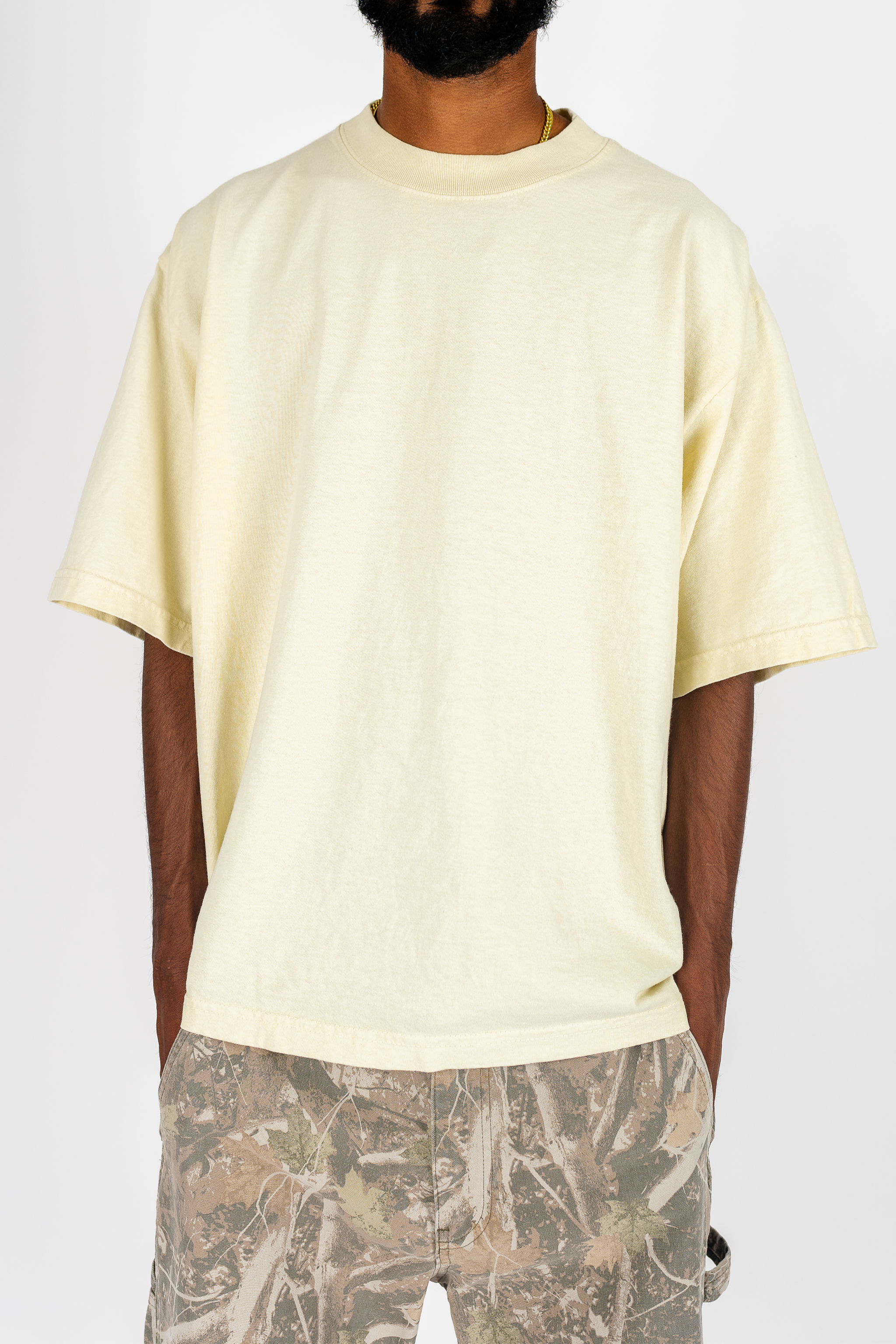 Garment Dye Drop Shoulder Shirt