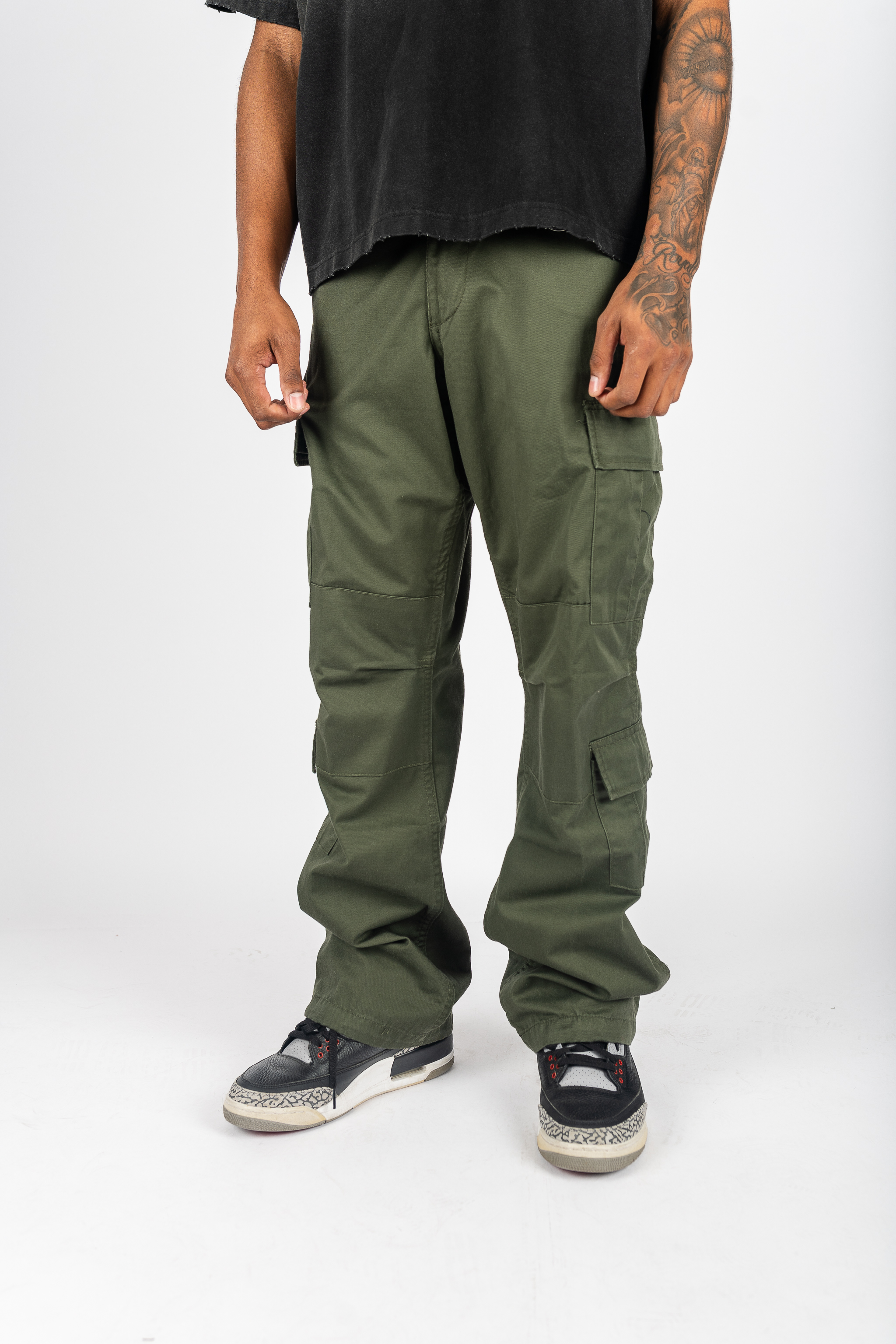 Vintage Cargo Fatigue Pants