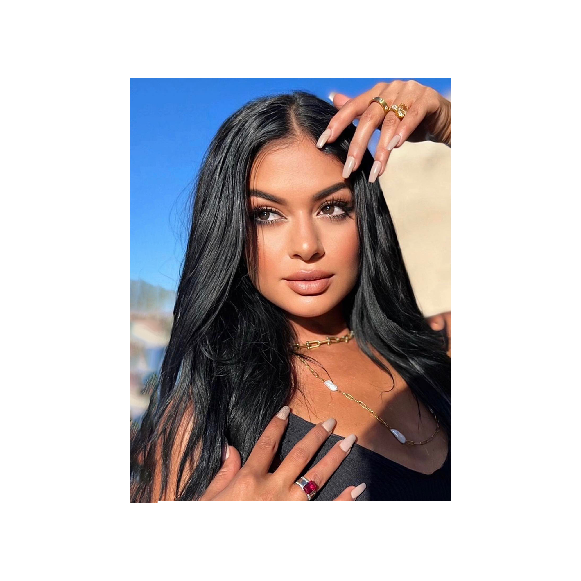 RG210R B.Tiff 3 ct Red Emerald Cut Engagement Ring