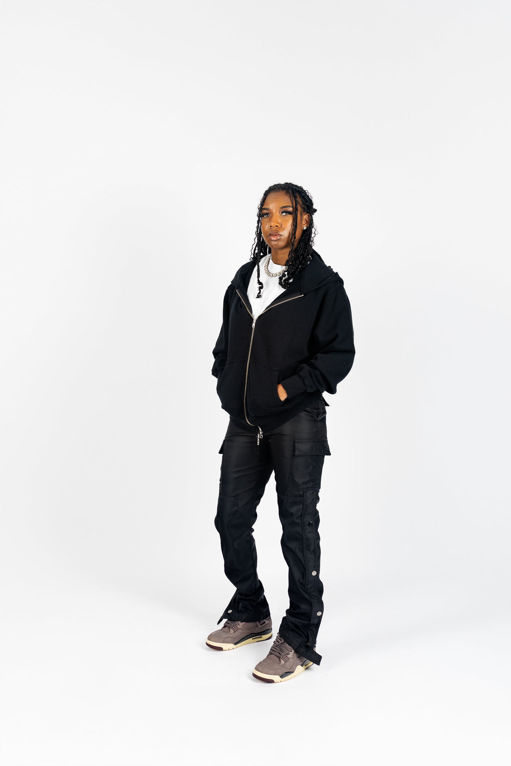 Garment Dye Zip Up Fleece