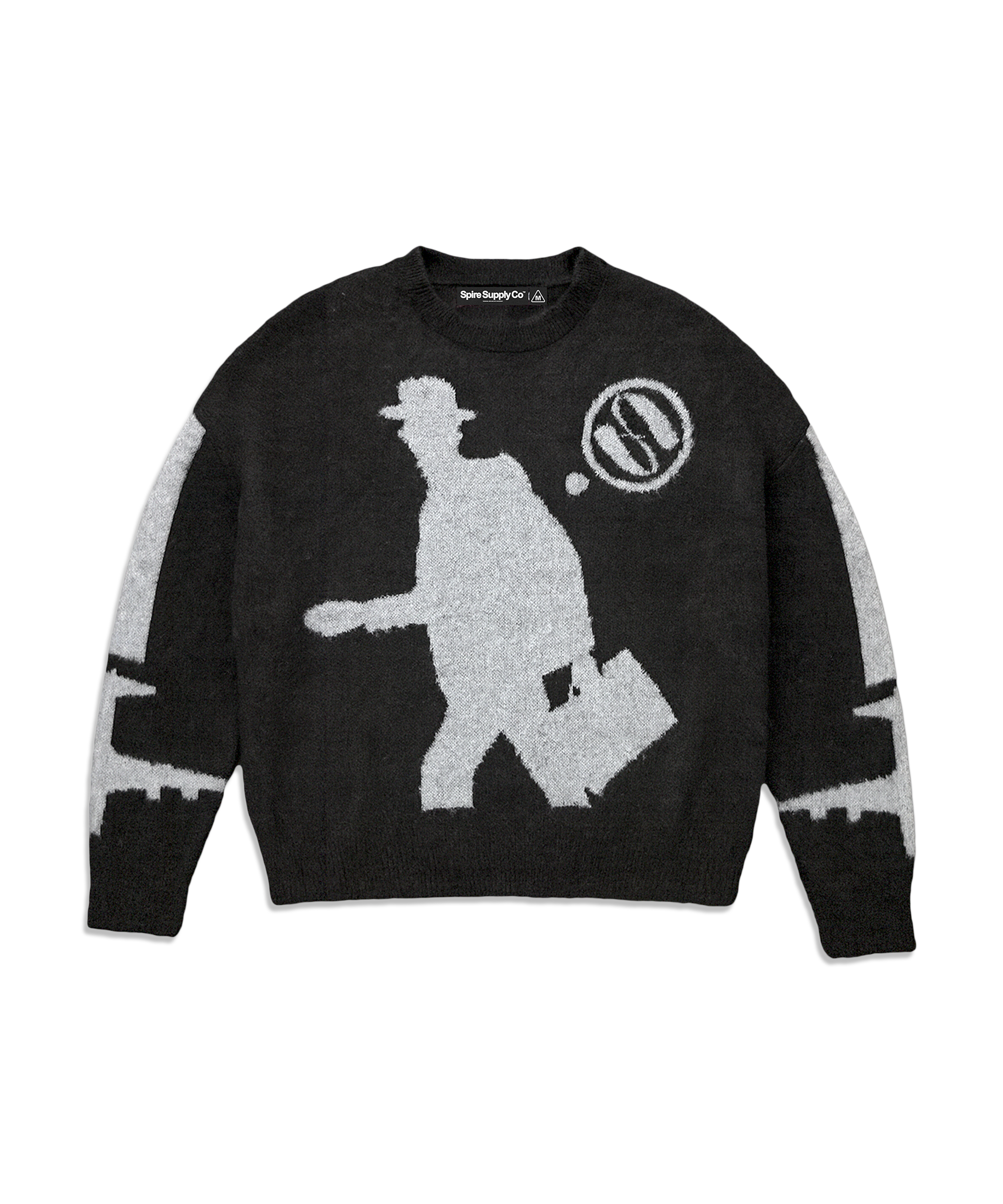 SPIRE "EXPORT" MOHAIR CREWNECK